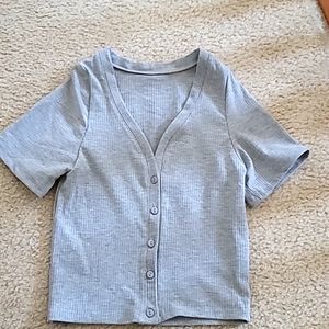 JNK Bbutyon shirt/cardigan size L